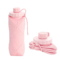 Garrafa Dobrável Portátil De Silicone 600ml